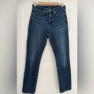Banana Republic - Blue High-Rise Slim Fit Jeans